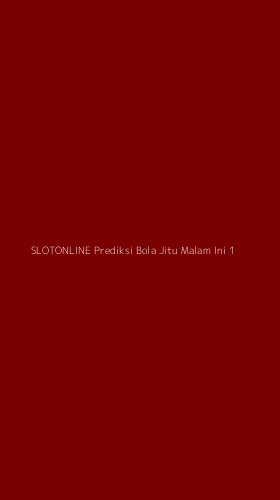 Tampilan Antarmuka Aplikasi Slotonline Prediksi Bola Jitu Malam Ini - 1
