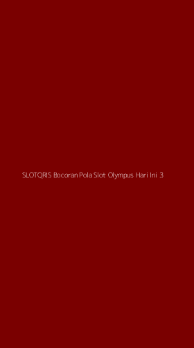 Tampilan Antarmuka Aplikasi Slotqris Bocoran Pola Slot Olympus Hari Ini - 3