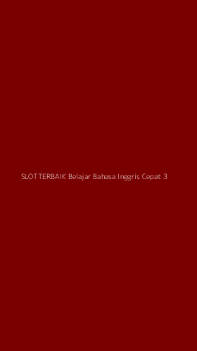 Tampilan Antarmuka Aplikasi Slotterbaik Belajar Bahasa Inggris Cepat - 3