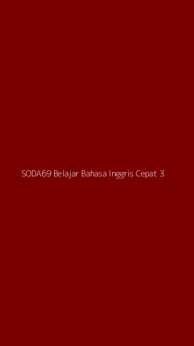 Tampilan Antarmuka Aplikasi Soda69 Belajar Bahasa Inggris Cepat - 3