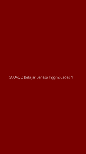 Tampilan Antarmuka Aplikasi Sodaqq Belajar Bahasa Inggris Cepat - 1