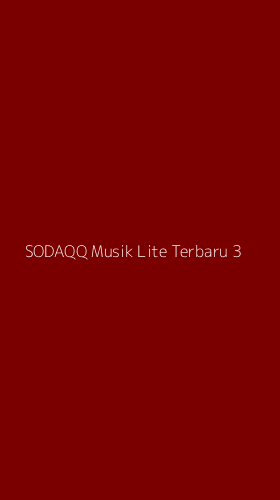 Tampilan Antarmuka Aplikasi Sodaqq Musik Lite Terbaru - 3