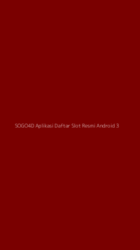 Tampilan Antarmuka Aplikasi Sogo4d Aplikasi Daftar Slot Resmi Android - 3