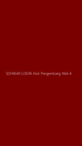Tampilan Antarmuka Aplikasi Sohib4d Login Alat Pengembang Web - 4