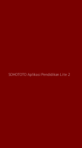 Tampilan Antarmuka Aplikasi Sohototo Aplikasi Pendidikan Lite - 2