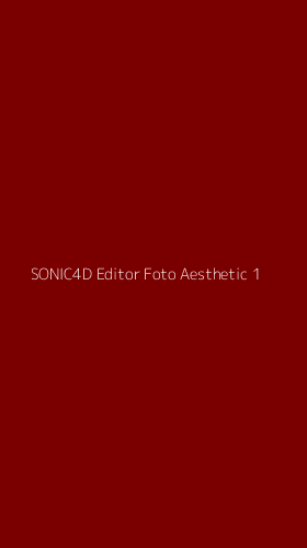 Tampilan Antarmuka Aplikasi Sonic4d Editor Foto Aesthetic - 1