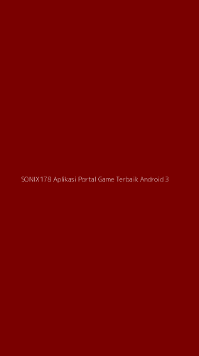 Tampilan Antarmuka Aplikasi Sonix178 Aplikasi Portal Game Terbaik Android - 3