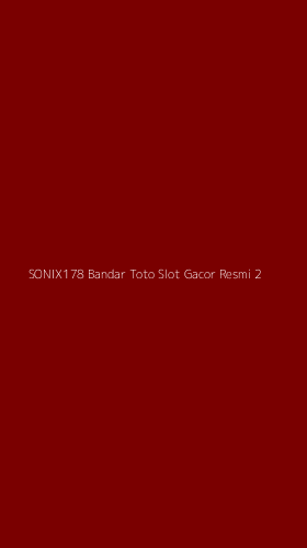 Tampilan Antarmuka Aplikasi Sonix178 Bandar Toto Slot Gacor Resmi - 2