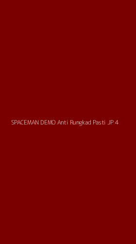 Tampilan Antarmuka Aplikasi Spaceman Demo Anti Rungkad Pasti Jp - 4