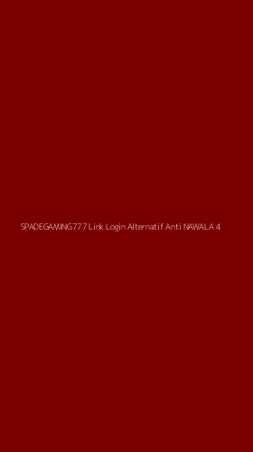 Tampilan Antarmuka Aplikasi Spadegaming777 Link Login Alternatif Anti Nawala - 4