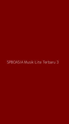 Tampilan Antarmuka Aplikasi Spboasia Musik Lite Terbaru - 3
