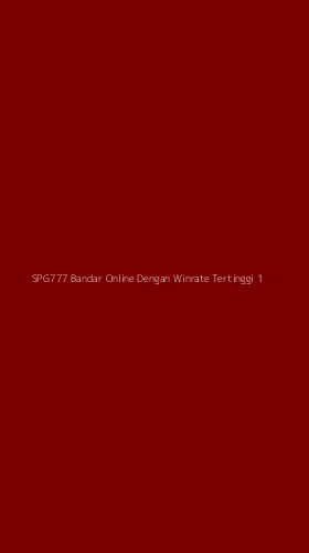 Tampilan Antarmuka Aplikasi Spg777 Bandar Online Dengan Winrate Tertinggi - 1