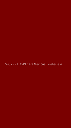 Tampilan Antarmuka Aplikasi Spg777 Login Cara Membuat Website - 4