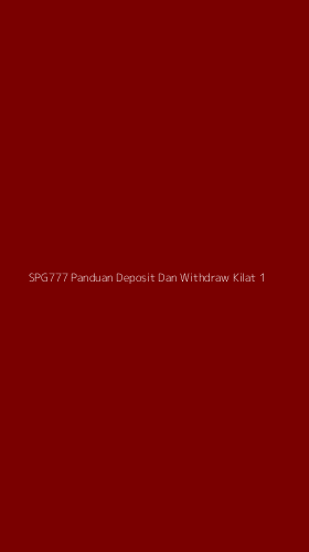 Tampilan Antarmuka Aplikasi Spg777 Panduan Deposit Dan Withdraw Kilat - 1