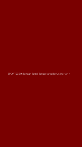 Tampilan Antarmuka Aplikasi Sports369 Bandar Togel Terpercaya Bonus Harian - 4