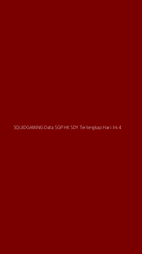 Tampilan Antarmuka Aplikasi Squidgaming Data Sgp Hk Sdy Terlengkap Hari Ini - 4