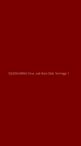 Tampilan Antarmuka Aplikasi Squidgaming Situs Judi Bola Odds Tertinggi - 1