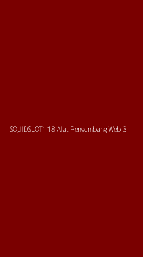 Tampilan Antarmuka Aplikasi Squidslot118 Alat Pengembang Web - 3