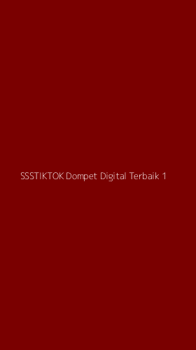 Tampilan Antarmuka Aplikasi Ssstiktok Dompet Digital Terbaik - 1