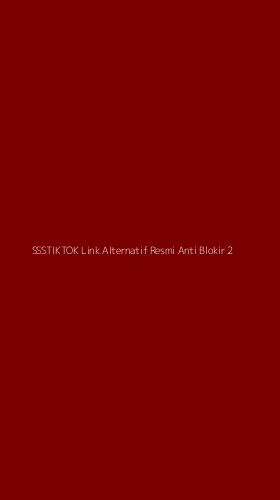Tampilan Antarmuka Aplikasi Ssstiktok Link Alternatif Resmi Anti Blokir - 2