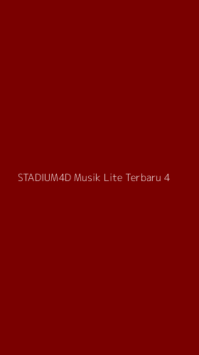 Tampilan Antarmuka Aplikasi Stadium4d Musik Lite Terbaru - 4
