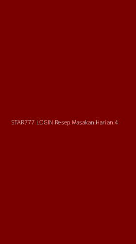 Tampilan Antarmuka Aplikasi Star777 Login Resep Masakan Harian - 4