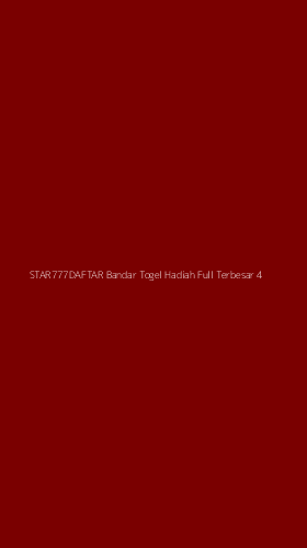 Tampilan Antarmuka Aplikasi Star777daftar Bandar Togel Hadiah Full Terbesar - 4