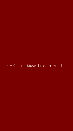 Tampilan Antarmuka Aplikasi Startogel Musik Lite Terbaru - 1