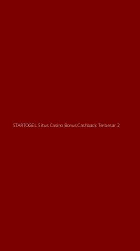 Tampilan Antarmuka Aplikasi Startogel Situs Casino Bonus Cashback Terbesar - 2