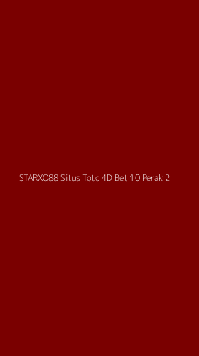 Tampilan Antarmuka Aplikasi Starxo88 Situs Toto 4d Bet 10 Perak - 2