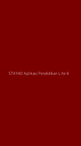 Tampilan Antarmuka Aplikasi Stay4d Aplikasi Pendidikan Lite - 4