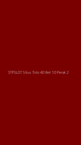 Tampilan Antarmuka Aplikasi Stpslot Situs Toto 4d Bet 10 Perak - 2