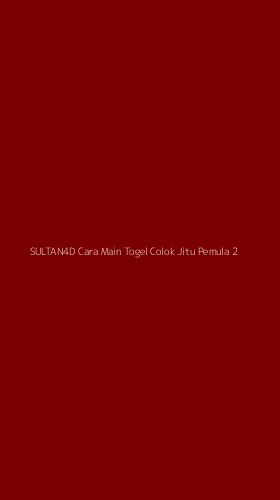 Tampilan Antarmuka Aplikasi Sultan4d Cara Main Togel Colok Jitu Pemula - 2
