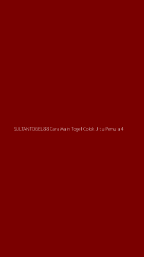 Tampilan Antarmuka Aplikasi Sultantogel88 Cara Main Togel Colok Jitu Pemula - 4
