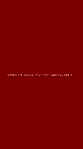 Tampilan Antarmuka Aplikasi Sumberjp99 Panduan Deposit Dan Withdraw Kilat - 3
