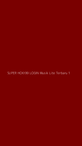 Tampilan Antarmuka Aplikasi Super Hoki99 Login Musik Lite Terbaru - 1