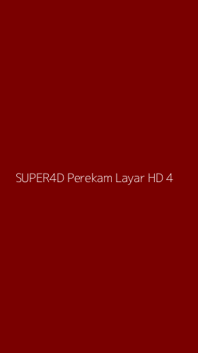 Tampilan Antarmuka Aplikasi Super4d Perekam Layar Hd - 4