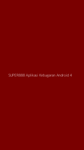 Tampilan Antarmuka Aplikasi Super888 Aplikasi Kebugaran Android - 4