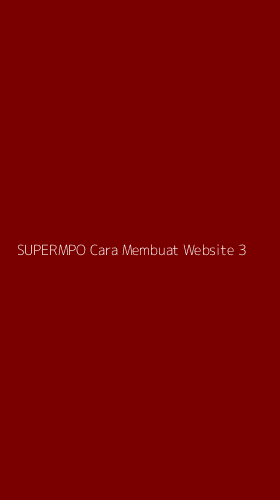 Tampilan Antarmuka Aplikasi Supermpo Cara Membuat Website - 3