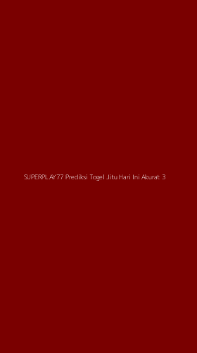 Tampilan Antarmuka Aplikasi Superplay77 Prediksi Togel Jitu Hari Ini Akurat - 3