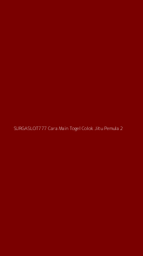 Tampilan Antarmuka Aplikasi Surgaslot777 Cara Main Togel Colok Jitu Pemula - 2