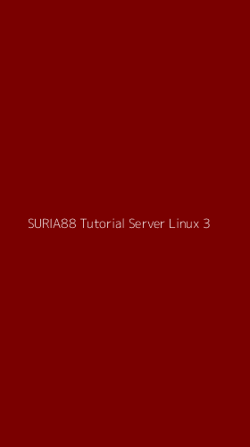 Tampilan Antarmuka Aplikasi Suria88 Tutorial Server Linux - 3