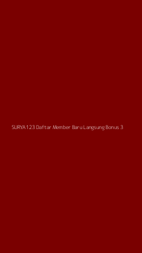 Tampilan Antarmuka Aplikasi Surya123 Daftar Member Baru Langsung Bonus - 3