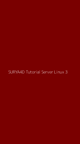 Tampilan Antarmuka Aplikasi Surya4d Tutorial Server Linux - 3