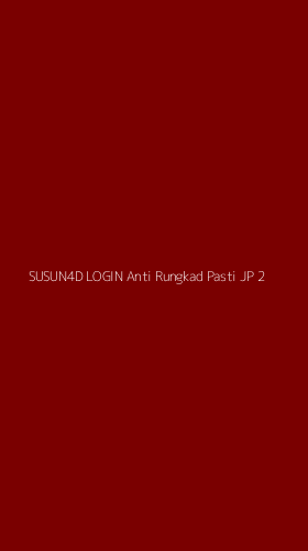 Tampilan Antarmuka Aplikasi Susun4d Login Anti Rungkad Pasti Jp - 2