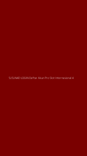 Tampilan Antarmuka Aplikasi Susun4d Login Daftar Akun Pro Slot Internasional - 4