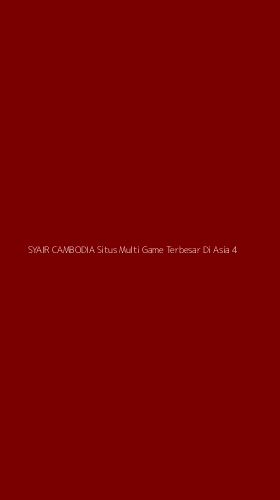Tampilan Antarmuka Aplikasi Syair Cambodia Situs Multi Game Terbesar Di Asia - 4