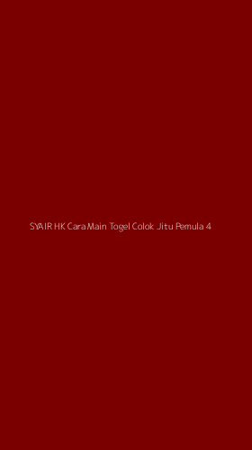Tampilan Antarmuka Aplikasi Syair Hk Cara Main Togel Colok Jitu Pemula - 4
