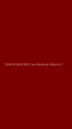 Tampilan Antarmuka Aplikasi Syair Hongkong Cara Membuat Website - 1