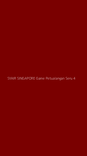 Tampilan Antarmuka Aplikasi Syair Singapore Game Petualangan Seru - 4